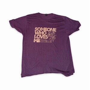 Sara Bareilles Someone Who Loves Me Graphic T-Shirt Purple Heather Size L
